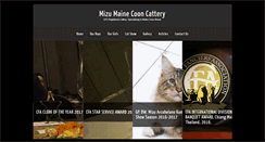 Desktop Screenshot of mizucattery.com